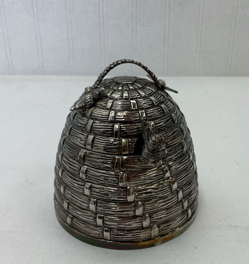 Godinger Silver Honey Pot