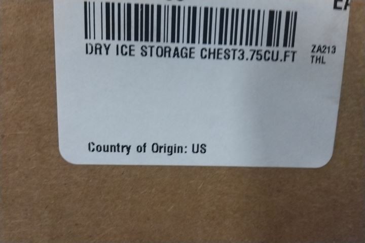 ThermoSafe 301 3.75 Cu Ft Capacity 200 Lb Capacity Dry Ice Storage Chest