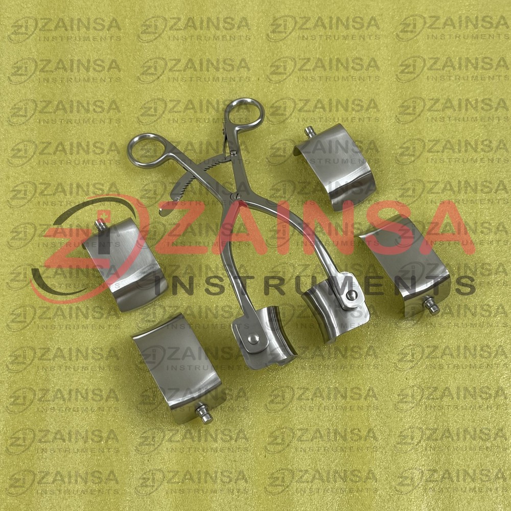 Kolbel Self Retaining Retractor with 6 Blades Shoulder Retractor System Germany