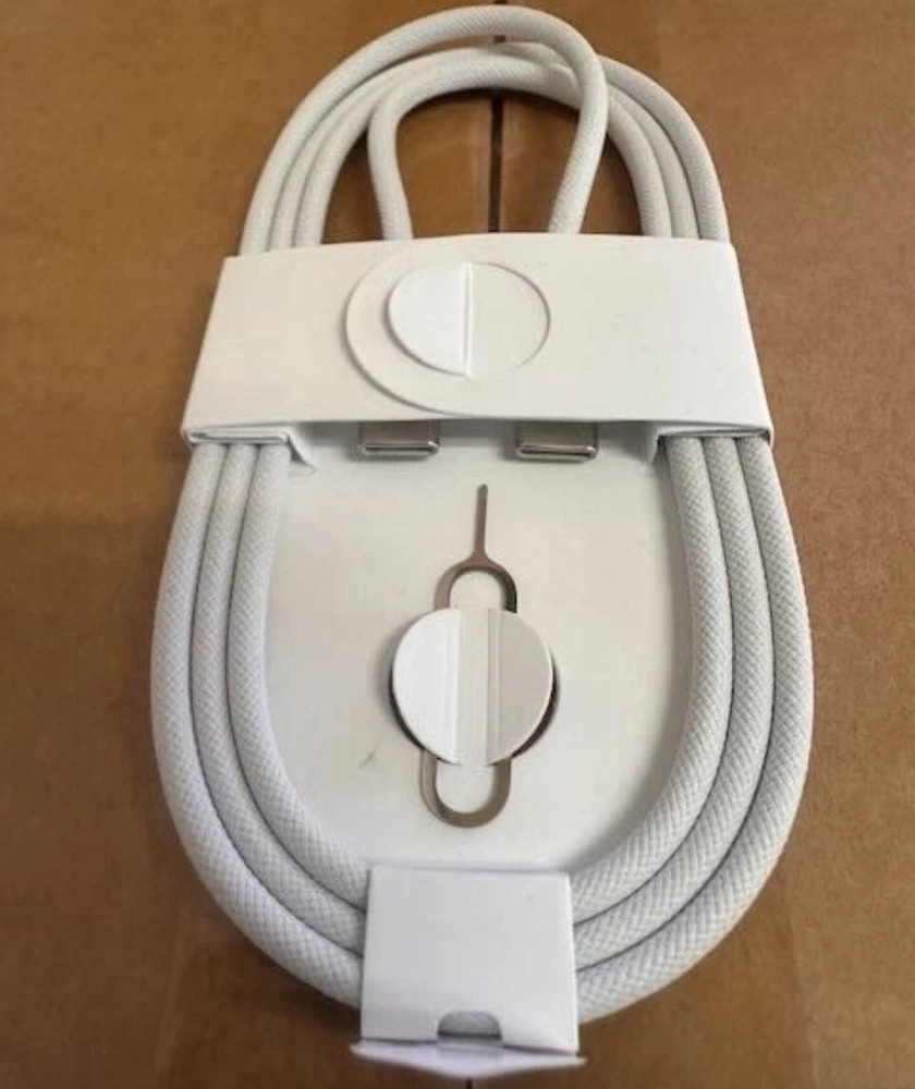 2x iPhone Pro Max Fast Charging USB Type-C Cables Original Woven