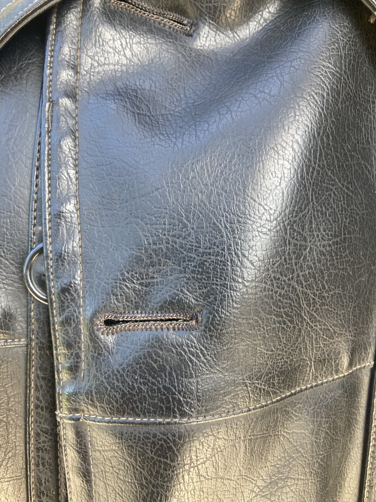 REPLICA Imperial Russian aviator's/submariner's (imitation) leather jacket