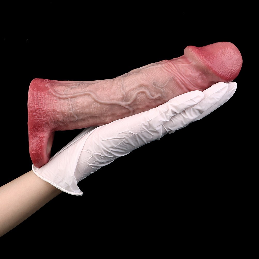 Reusable Thick Penis Extender Sleeve Extension Big Male Girth Enhancer Enlarger