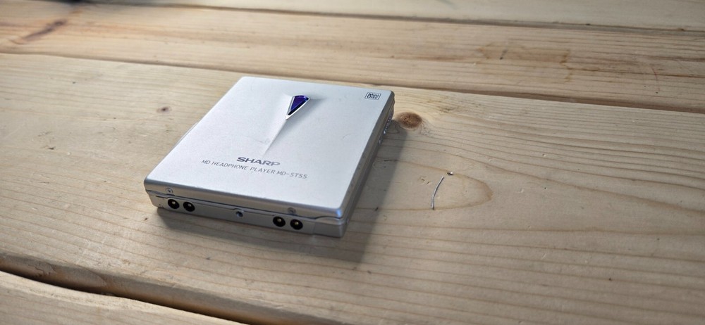 Sharp MD-ST55 Minidisc Player - Tested and Fully Working - Player Only