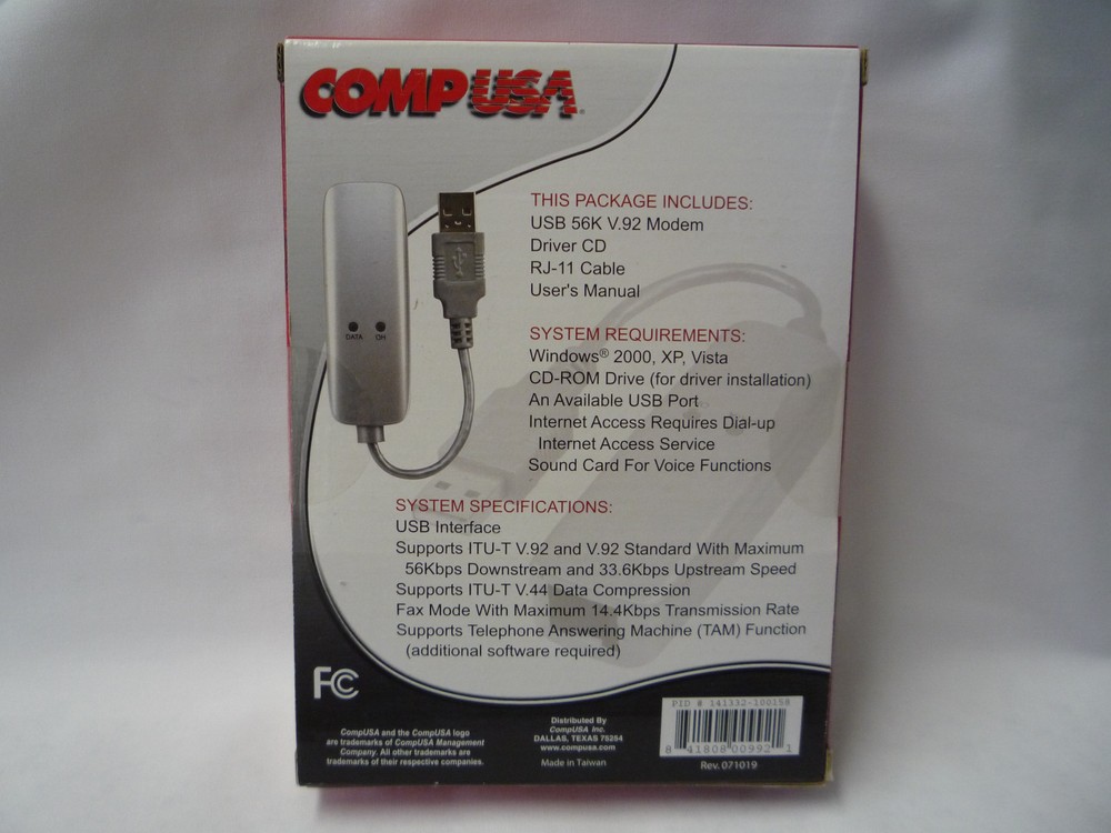 Modem USB 56K V.92