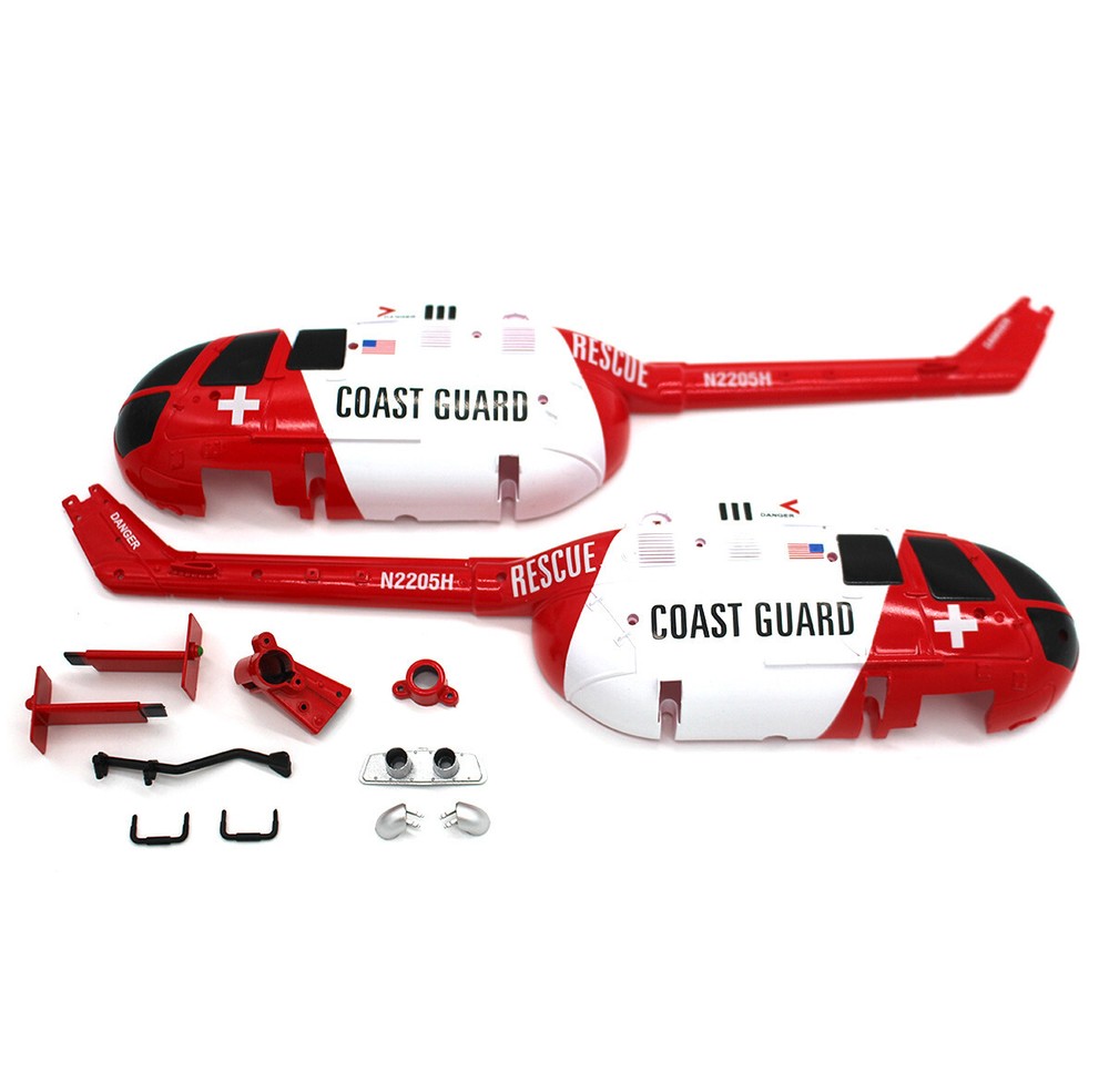 Hero Copter RC Helicopter CANOPY BODY SHELL -SHERIFF-