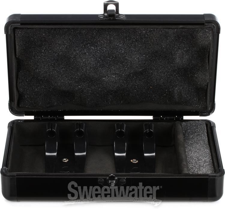 Odyssey KCC4PR2BL Quad Turntable Cartridge Case - Black
