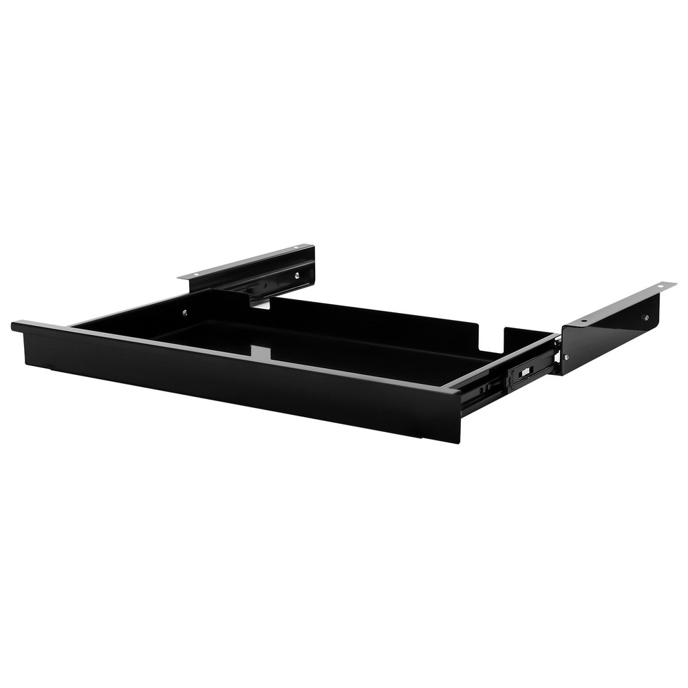 Under Desk Sliding Pull-Out Drawer Organizer for Efficient Workspace Storage