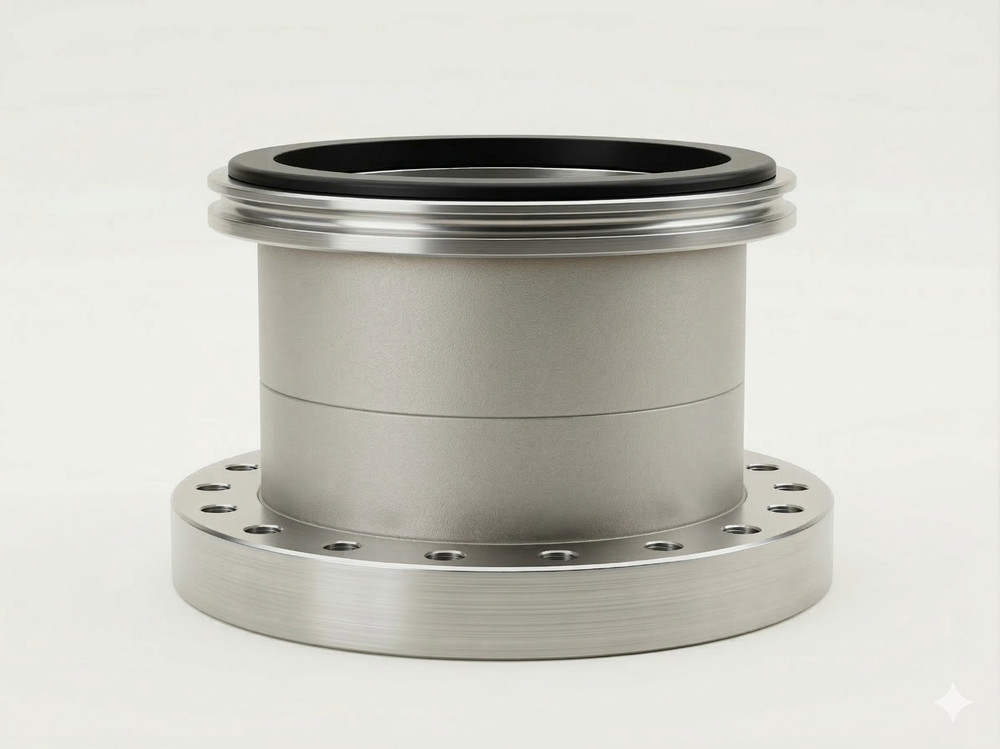 MDC | ADAPTER SPOOL | 304SS | 8" CF (DN100) TO ISO-160K | CONFLAT