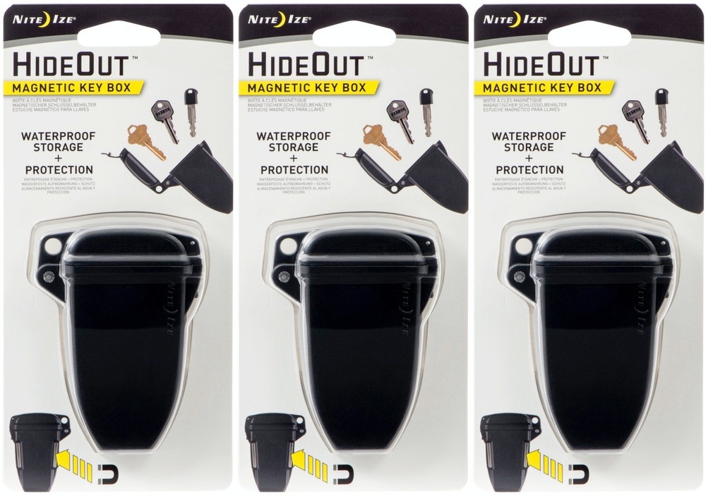 Nite Ize HIdeOut Magnetic Key Box (3-Pack)