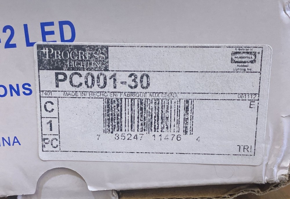 PROGRESS LIGHTING DOOR CHIME KIT ~PC001-30