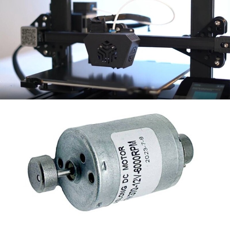 Reliable Performances DC12V Double Shaft Motor Stable Performances