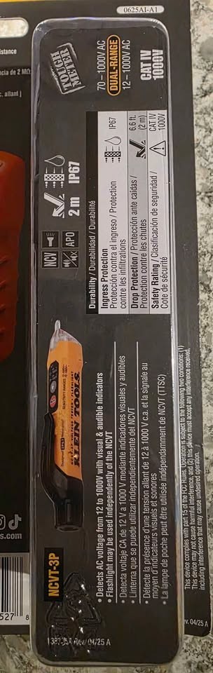 Klein Tools Digital Multimeter and Non-Contact Voltage Tester Set MM320 - 25KIT1