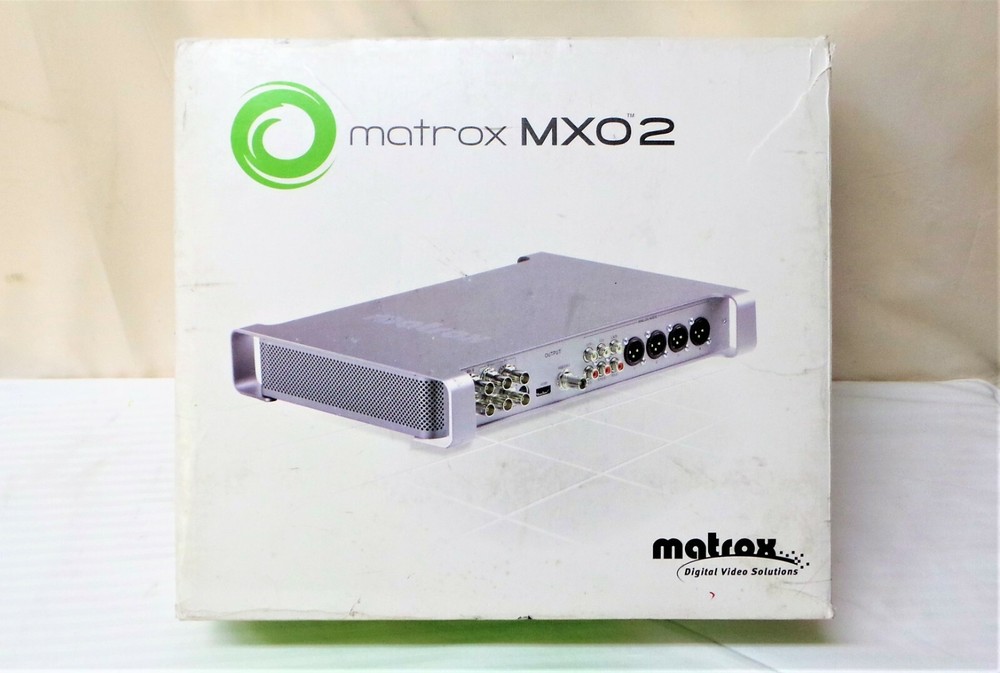 Matrox MXO2 Desktop Version.