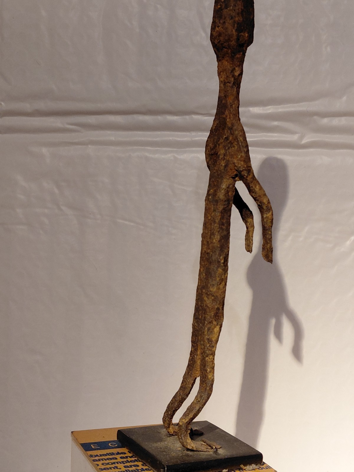 Rare African Dogon Standing Iron Figure