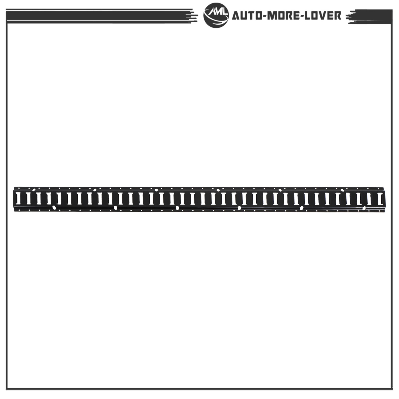 6 Feet Long E Track Tie-Down Rails BLK Finish 8 Pack For Cargo Management System