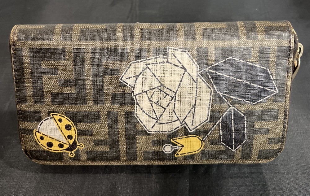 FENDI Zucca rare pattern bifold wallet