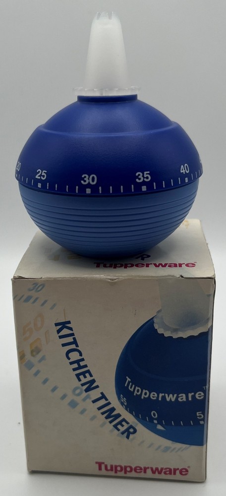Tupperware Gourmet Decorator Kitchen Timer NIB WORKS