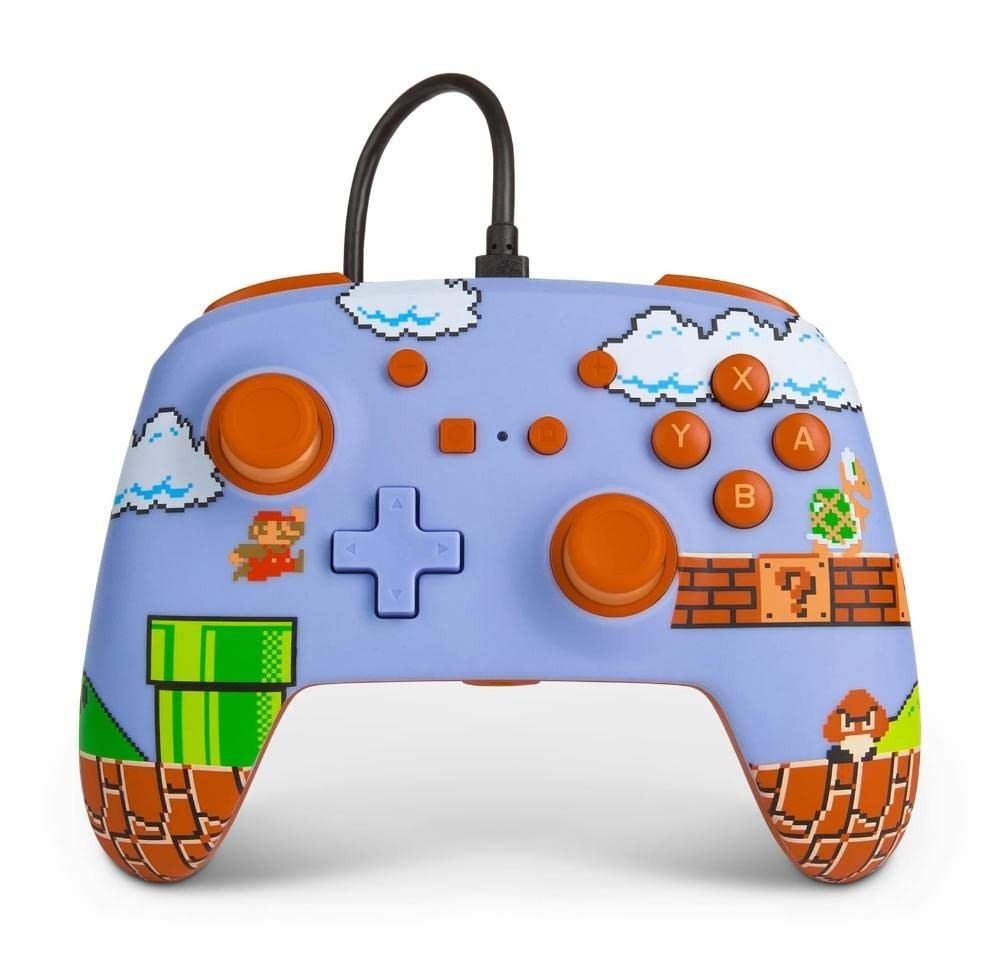 PowerA Enhanced Wired Controller for Nintendo Switch - Super Mario Bros Edition