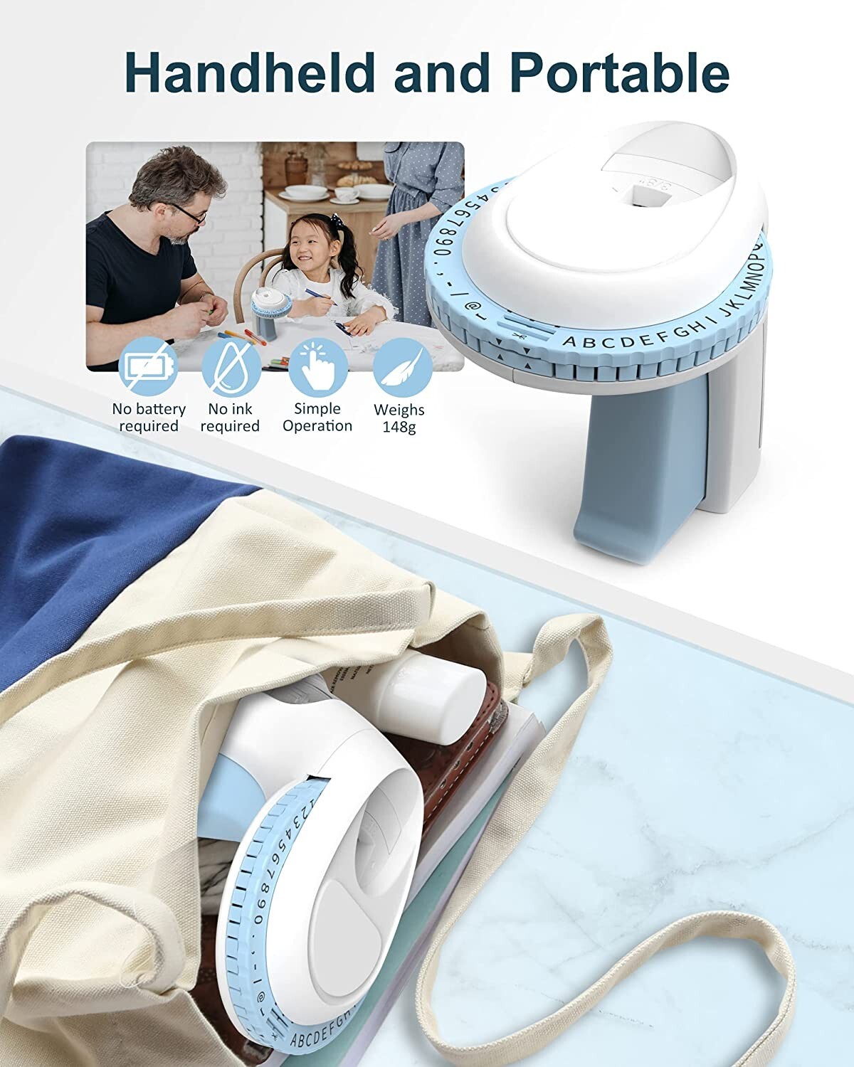 DYMO Embossing Label Maker with 6 DYMO Label Tapes | Organizer Xpress, Pro Label