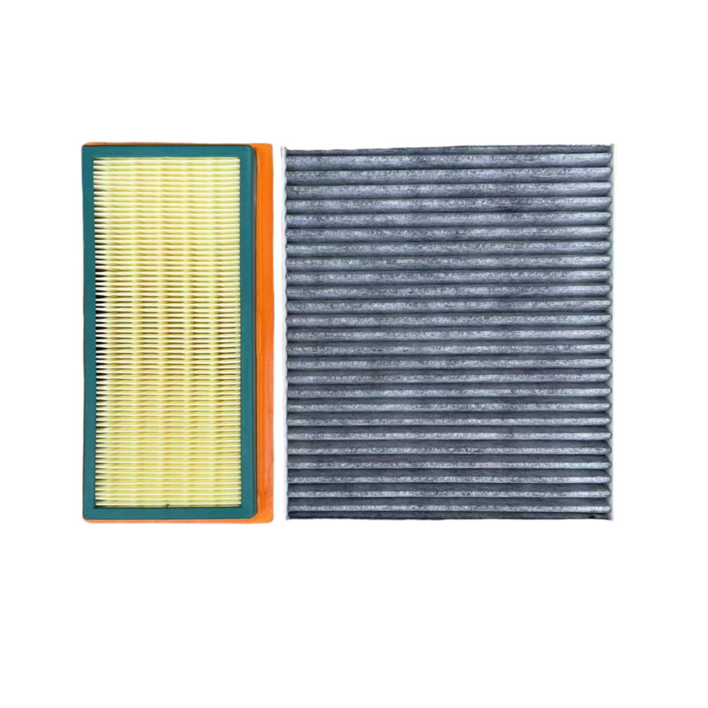 For 2014-2019 VERSA & VERSA NOTE Combo set Engine & Carbonized Cabin Air Filter