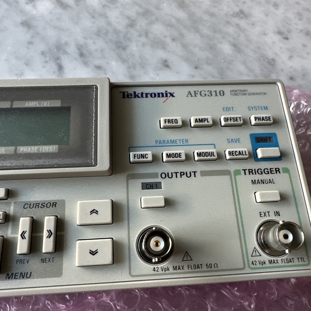 Tektronix AFG310 Arbitrary Function Generator Front Panel