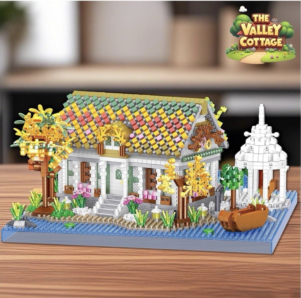 Japanese Maple Tranquil Garden Micro Mini Building Blocks Box Set