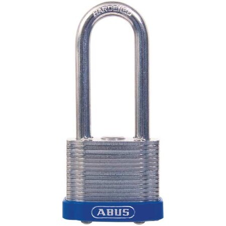 Abus 41/40Hb50 Padlock, Master Keyed, Long Shackle, Rectangular Recycled Steel