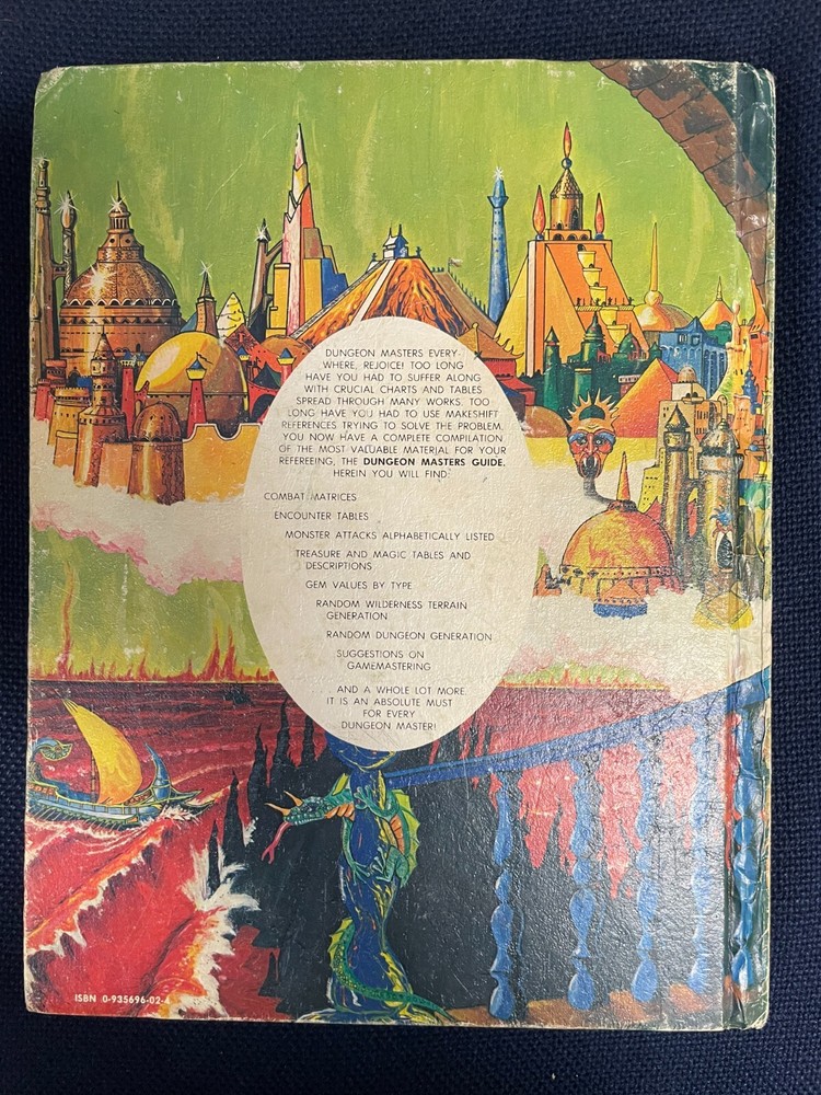 Advanced D&D Dungeon Masters Guide by Gary Gygax (First edition, 1979)