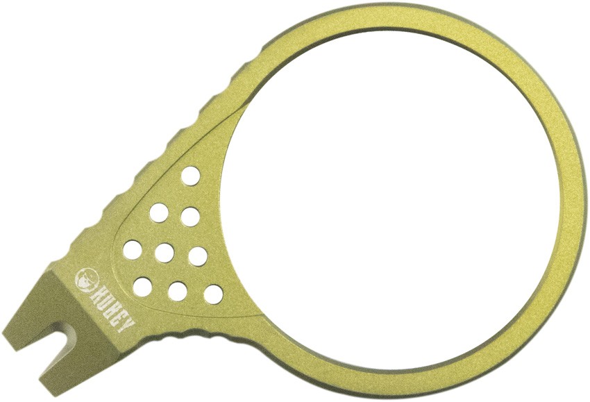 Kubey Gold Titanium Keyring Pry Bar Multi-Tool 410D