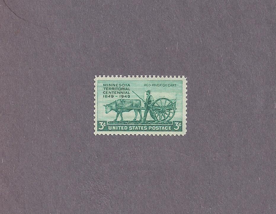 #981 Minnesota Territory Issue mint NHOG