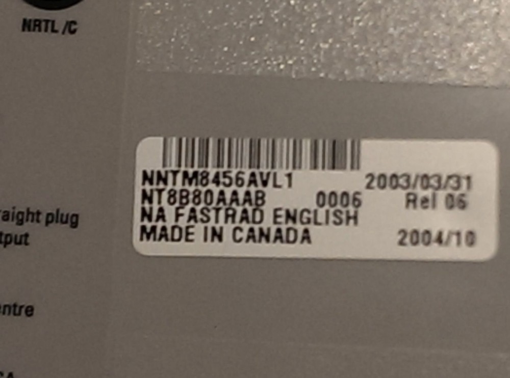 NORTEL NT8B80AAAB FASTRAD REMOTE ACCESS DEVICE (USED)