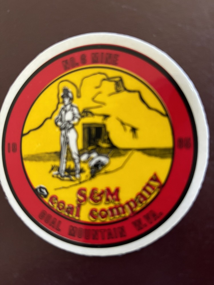 NICE  COAL COMPANY COAL MINING STICKER