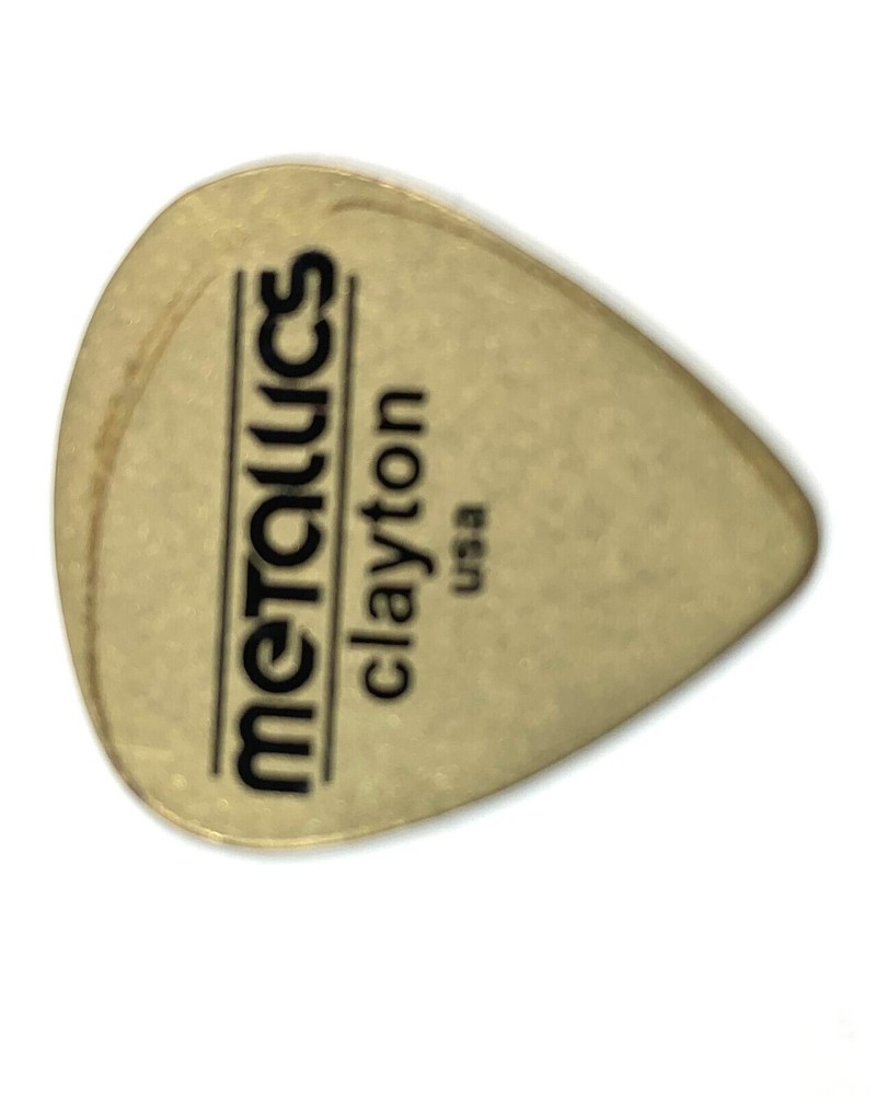 Clayton Guitar Picks Metallics Brass 3-Pack