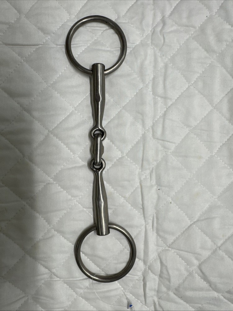 Expert Bit Ti Loose Ring Double Joint Snaffle 5.75"