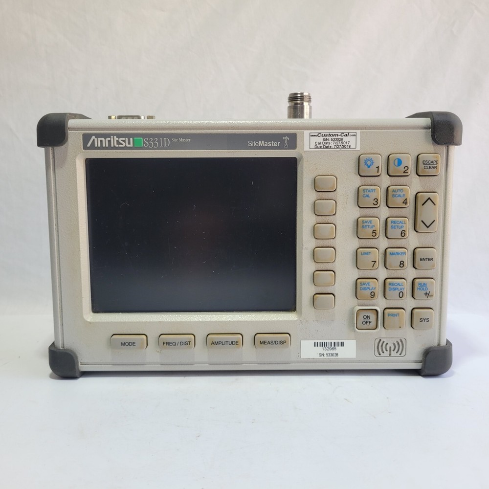 Anritsu S331D Site Master Cable & Antenna Analyzer With Case