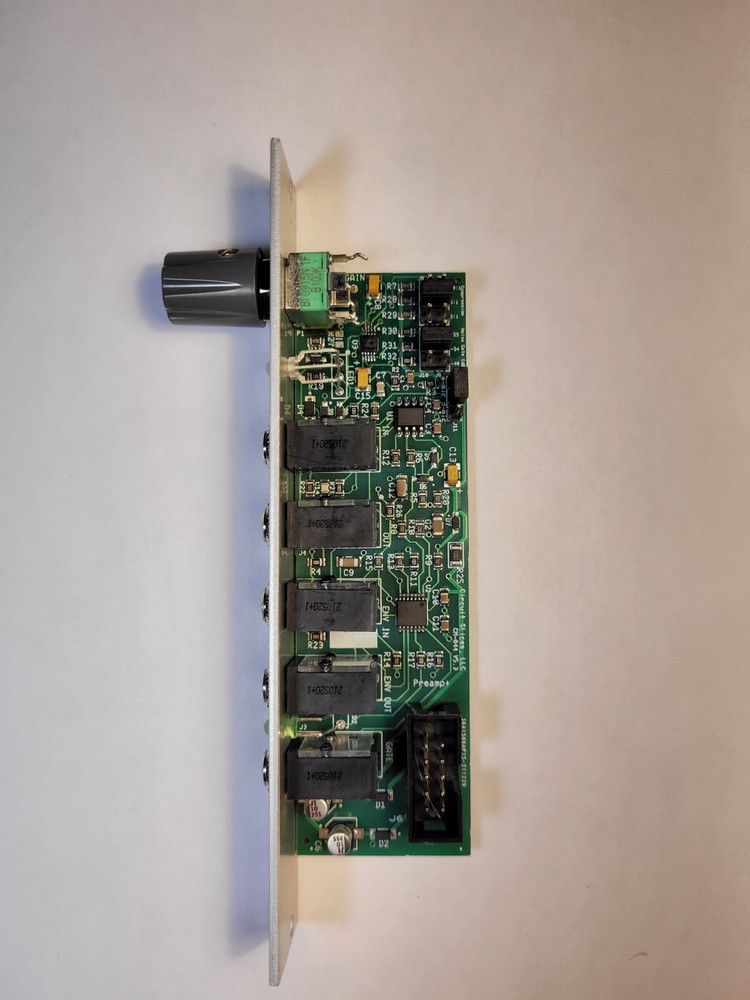 Microphone Preamp for Eurorack Synthesizers-- New Module