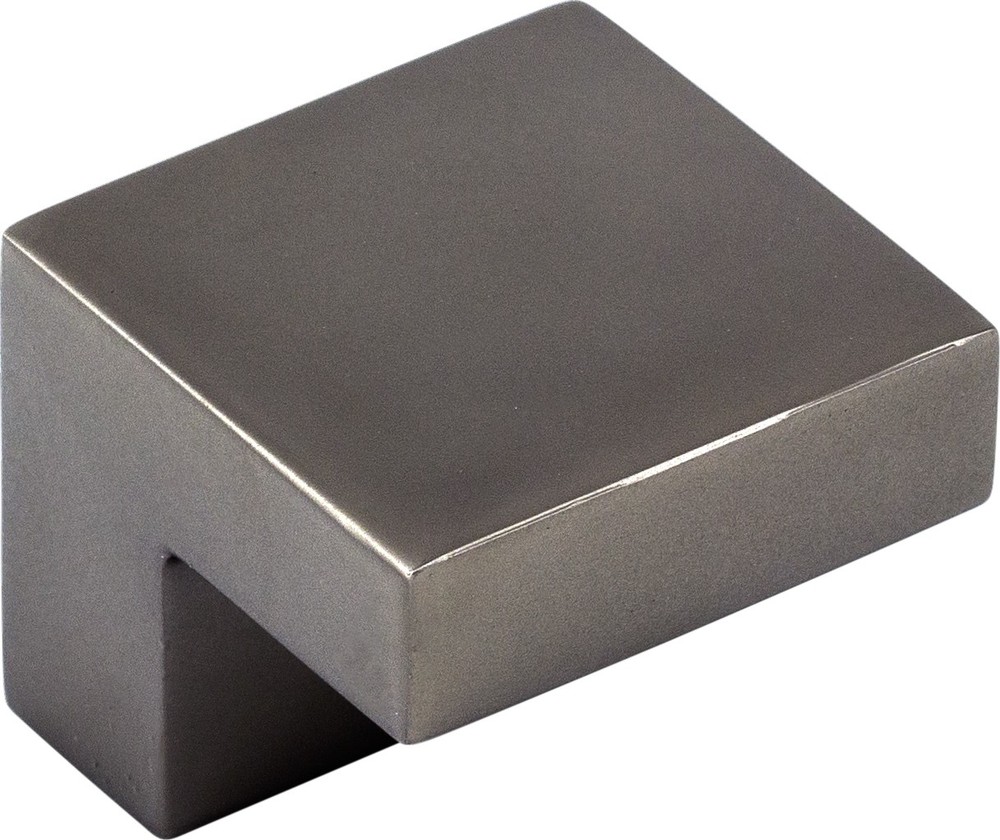 Top Knobs M2160 Square Knob 5/8" (c-c) Ash Gray