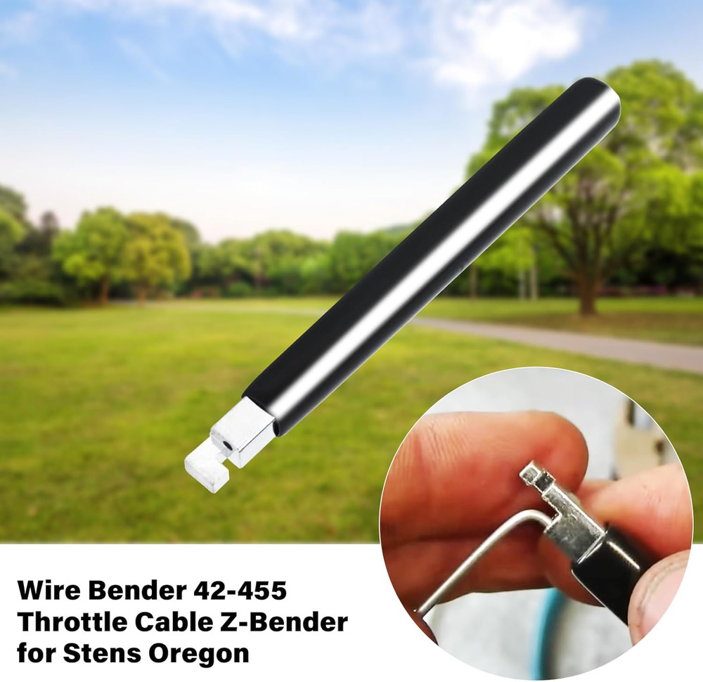 2PCS 42-455 Grip Handle Throttle Wire Z-Bender Wire Bender Tool,Small Engine Rep