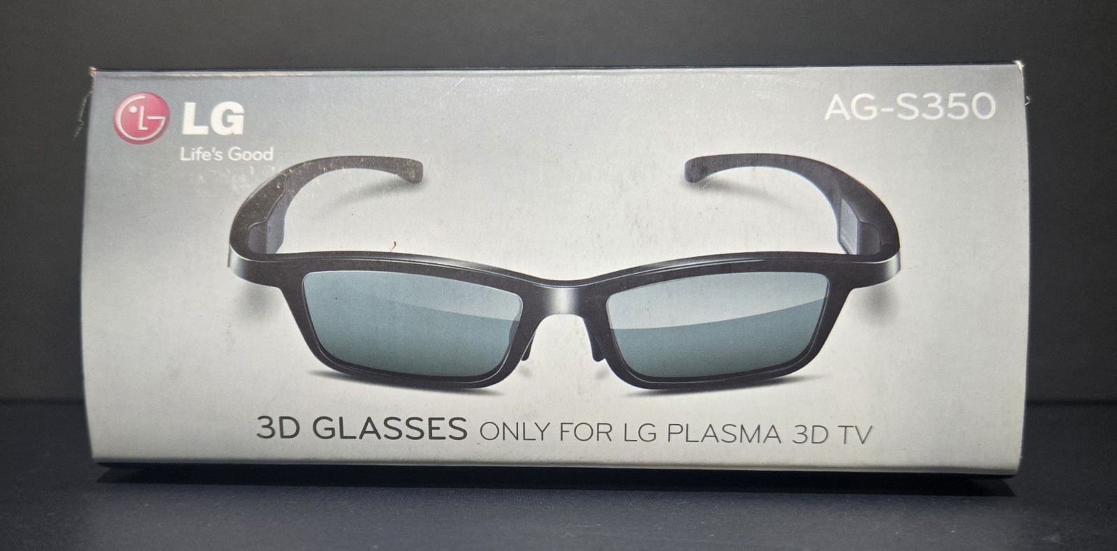LG 3D Glasses AG S350 for LG Plasma 3D TV Glasses And Bag Only
