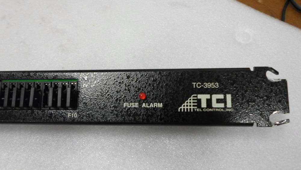 TCI TC-3953 FUSE ASSIGNMENTS MODULE
