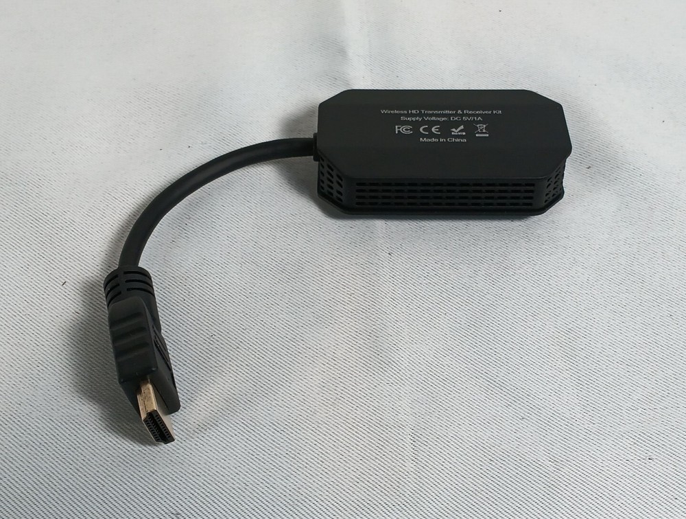 HDMI Transmitter & Receiver EDUP Wireless Long Range Replacement Only Pre-owned