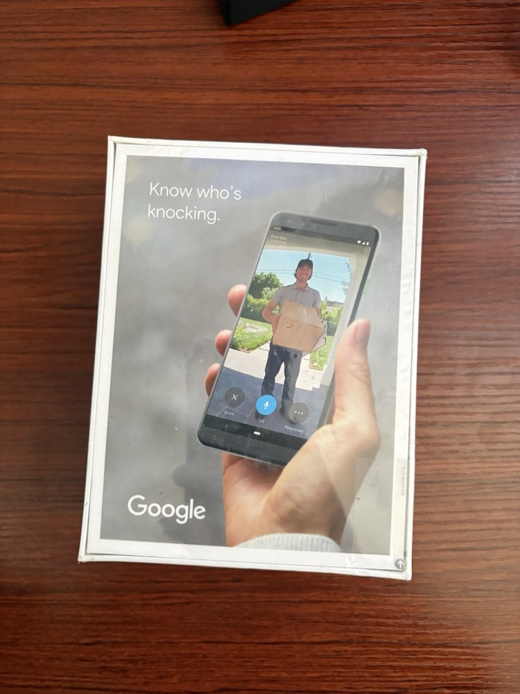 Google Nest Hello Sealed Box Video Doorbell Wired Camera Security