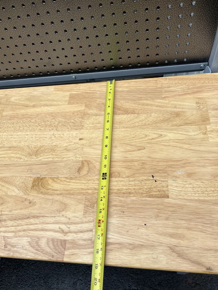 folding work bench table 46”x19” tabletop see details