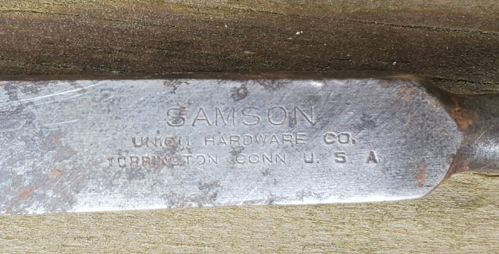 Vintage SAMSON UNION HARDWARE CO. 1/2” Socket Chisel