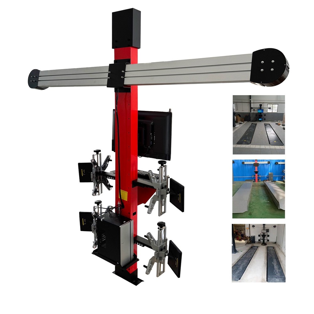 Wheel Alignment Machine Wheel Aligner 3D Tire Wheel Aligning Machine Tools 110V