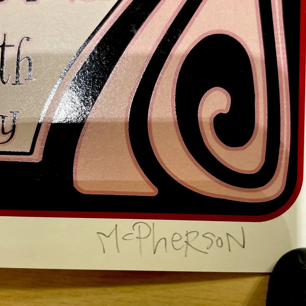 Tara McPherson Apples in Stereo Poster 2003 signed and numbered original #57/100