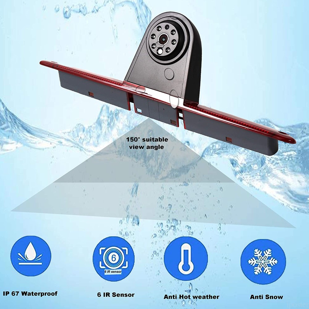 iPoster 3rd Brake Light Rear View Backup Camera For MB Sprinter / VW Crafter