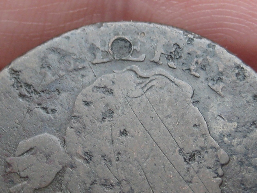 1796 Draped Bust Large Cent Penny- About Good Details