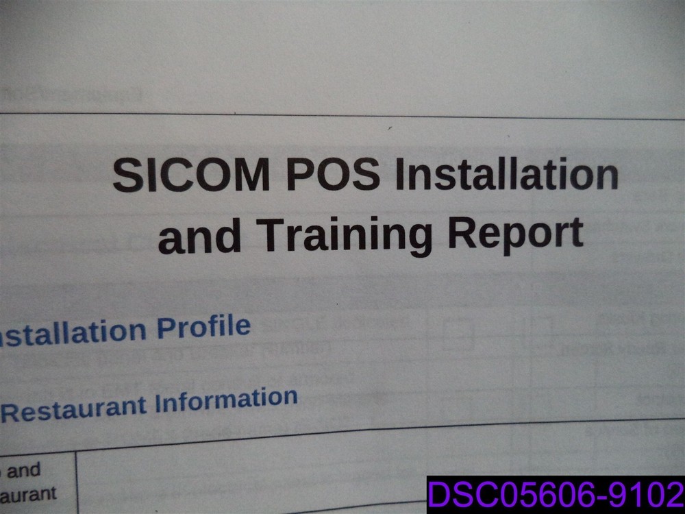 Sicom POS Installation Kit P/N 2100-IKIT