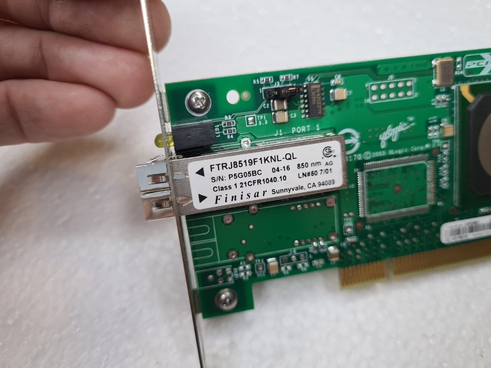 QLogic FTRJ8519F1KNL-QL Ethernet Adapter Card
